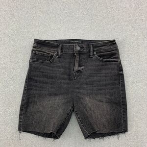 Lucky Brand Shorts Womens Size 2/26 The Bermuda Raw Him Stretch 5" Inseam